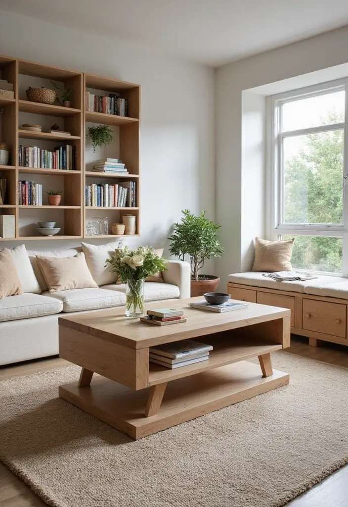 28 Home Decor Ideas Living Room Lovers Won’t Want to Miss - 25. Multi-Functional Spaces