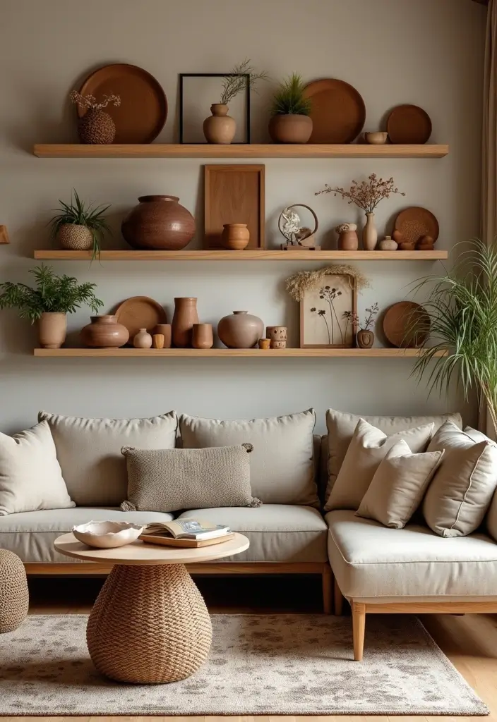 28 Home Decor Ideas Living Room Lovers Won’t Want to Miss - 6. Handcrafted Decorative Accents