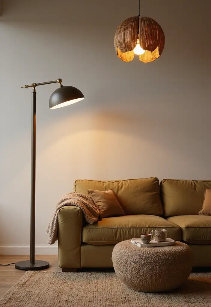 28 Home Decor Ideas Living Room Lovers Won’t Want to Miss - 7. Sustainable Lighting