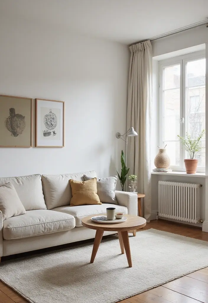 28 Home Decor Ideas Living Room Lovers Won’t Want to Miss - 8. Minimalist Decor