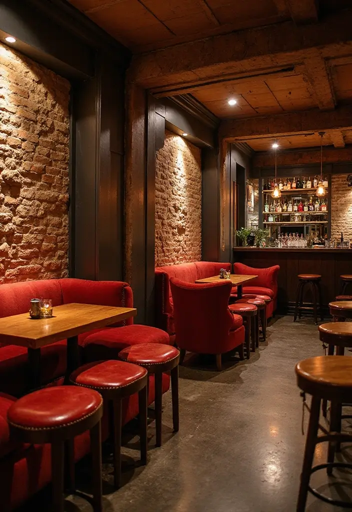 28 Stylish Basement Bar Ideas for Your Home Lounge - 14. Cocktail Lounge Vibes