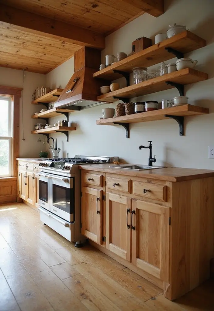 28 Trailer Kitchen Remodel Single Wide Solutions - 10. Natural Wood Accents