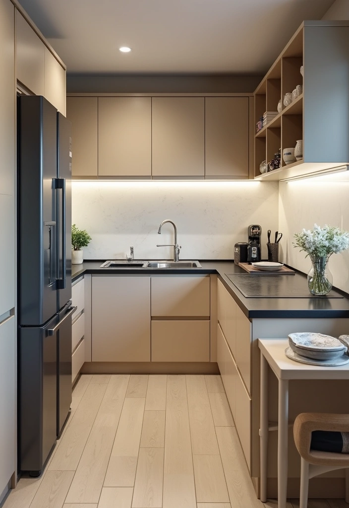 28 Trailer Kitchen Remodel Single Wide Solutions - 12. Compact Appliances for Space Savings