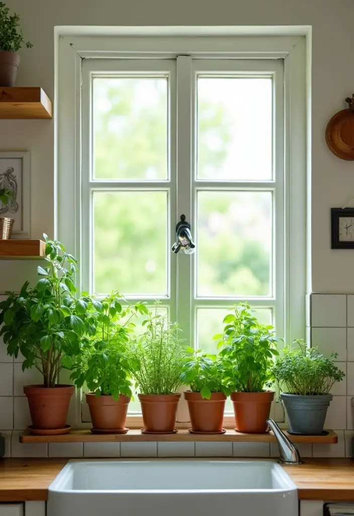 28 Trailer Kitchen Remodel Single Wide Solutions - 16. Mini Herb Garden