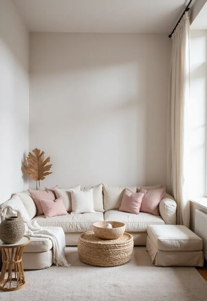 29 Basement Apartment Ideas for Comfortable Living - 1. Brighten Up with Light Colors