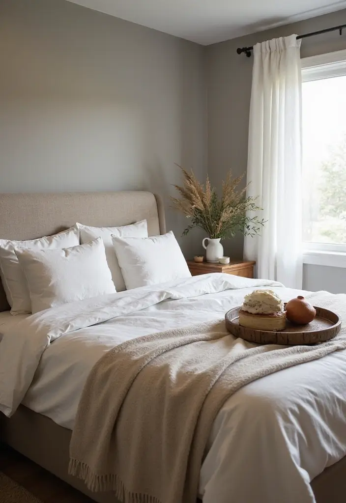 29 Basement Apartment Ideas for Comfortable Living - 16. Invest in Quality Linens