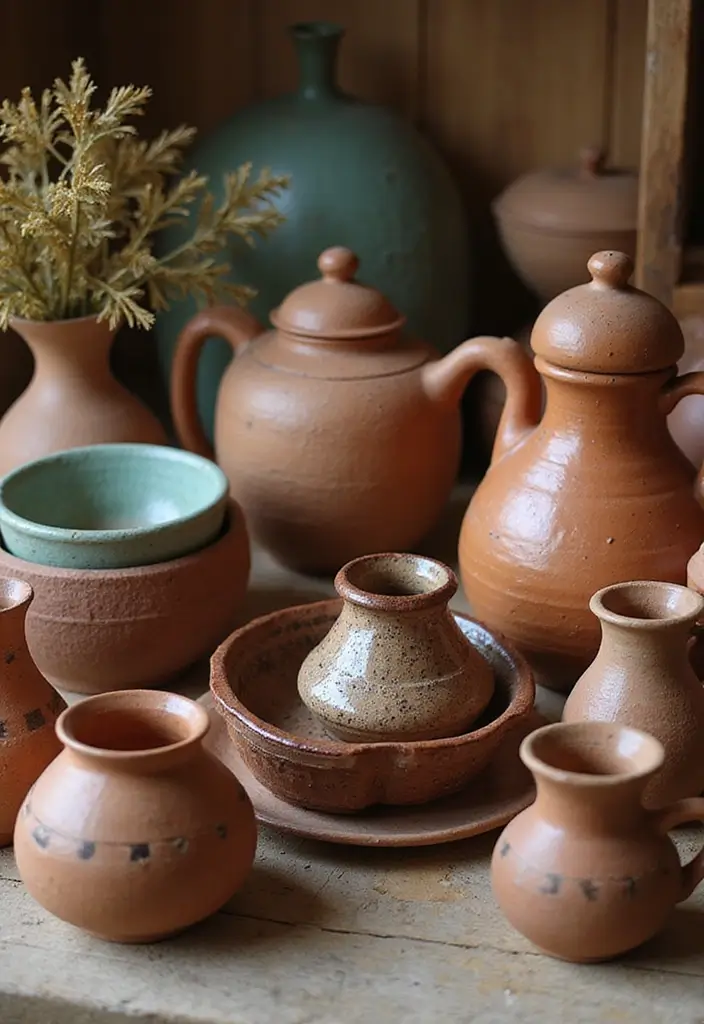 29 Ganesh Decoration Ideas for a Festive Home Decor - 16. Handcrafted Pottery