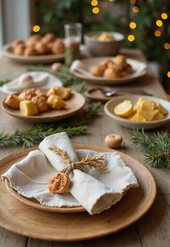 29 Ganesh Decoration Ideas for a Festive Home Decor - 21. Festive Table Settings