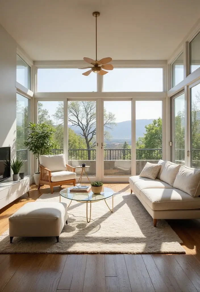29 Kitchen Living Room Open Concept Ideas for Modern Homes - 14. Natural Light Maximization