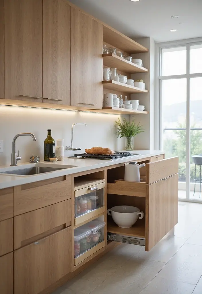 29 Kitchen Remodel Ideas That Will Inspire Your Next Project - 12. Smart Storage Solutions