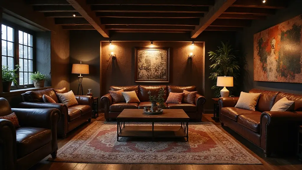 29 Moody Basement Ideas for a Dramatic Look