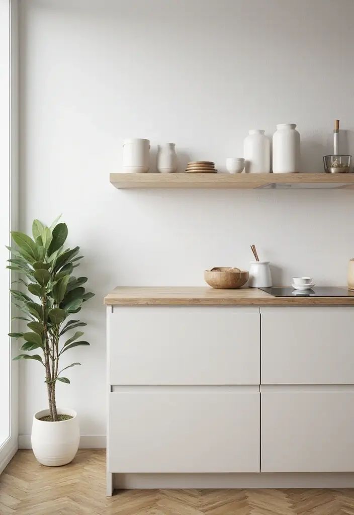 29 Tiny Kitchen Remodel Tips for Small Homes - 16. Go for Minimalist Decor