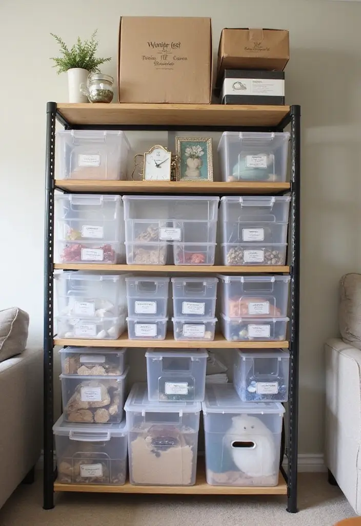 30 Basement Storage Ideas to Keep Things Organized - 1. Utilize Vertical Space with Shelving