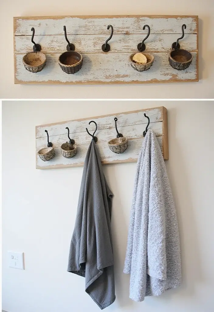 30 Dollar Tree Home Decor Ideas Anyone Can Do - 16. Creative Key Holders