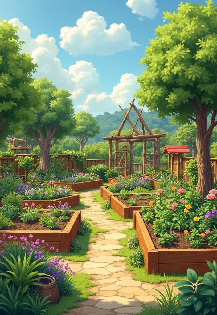 30 Eco-Friendly 3 Bedroom Apartment Concepts for Growing Families - 14. Kid-Friendly Gardens