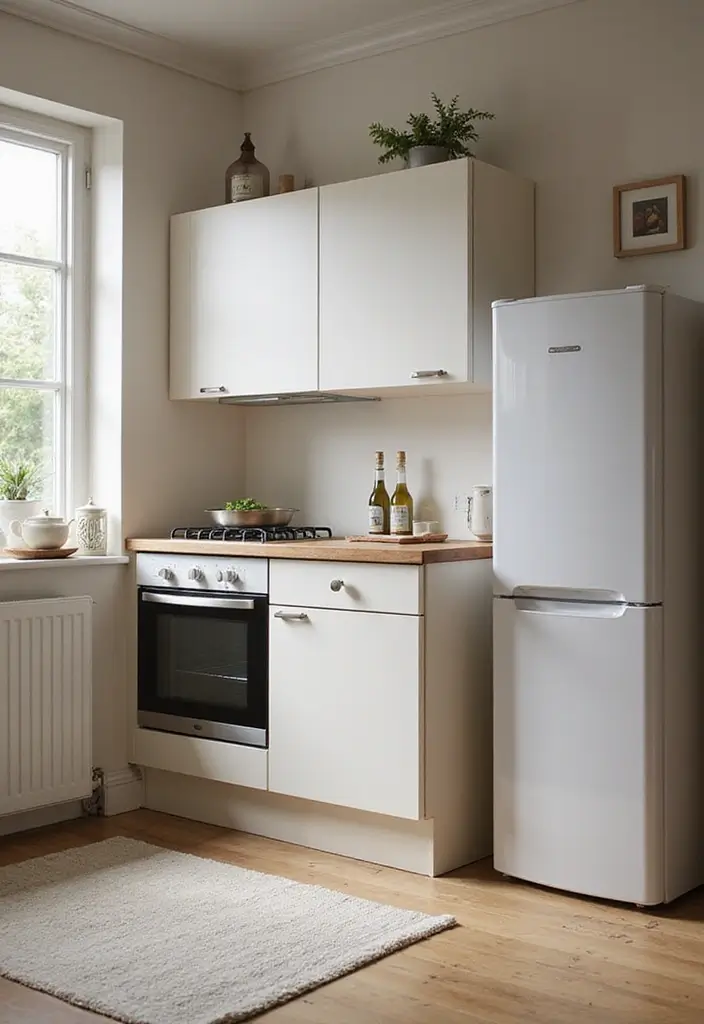 30 Eco-Friendly 3 Bedroom Apartment Concepts for Growing Families - 17. Compact Appliance Choices