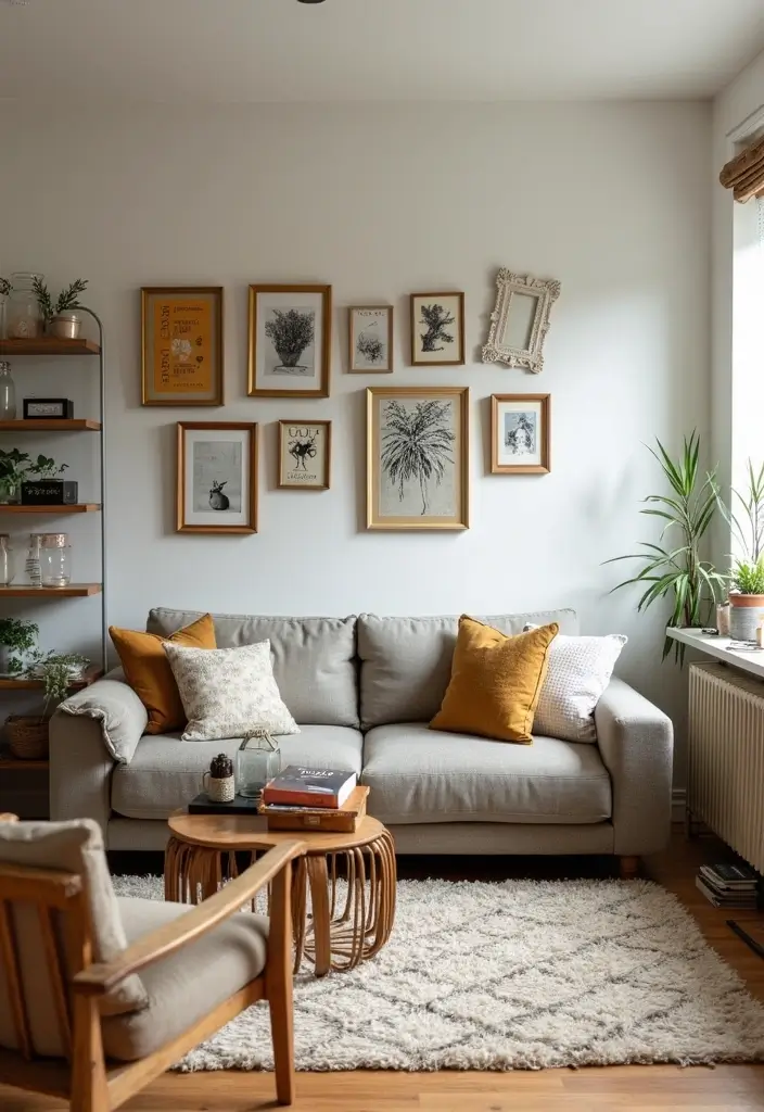 30 Eco-Friendly 3 Bedroom Apartment Concepts for Growing Families - 25. Repurposed Decor Items