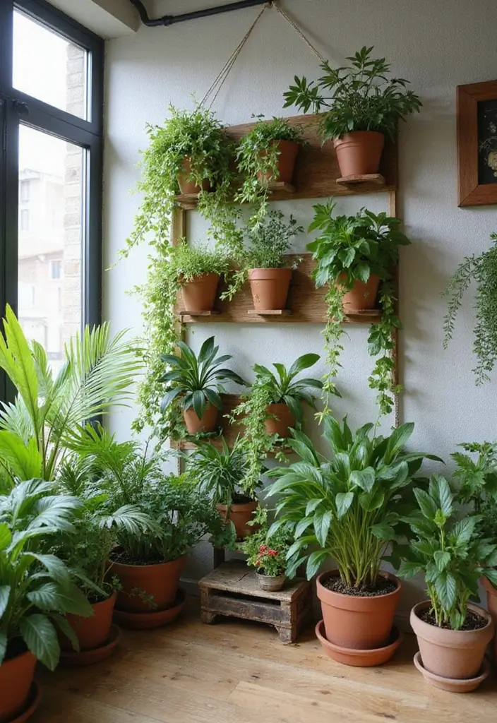 30 Eco-Friendly 3 Bedroom Apartment Concepts for Growing Families - 27. Indoor Gardening Solutions