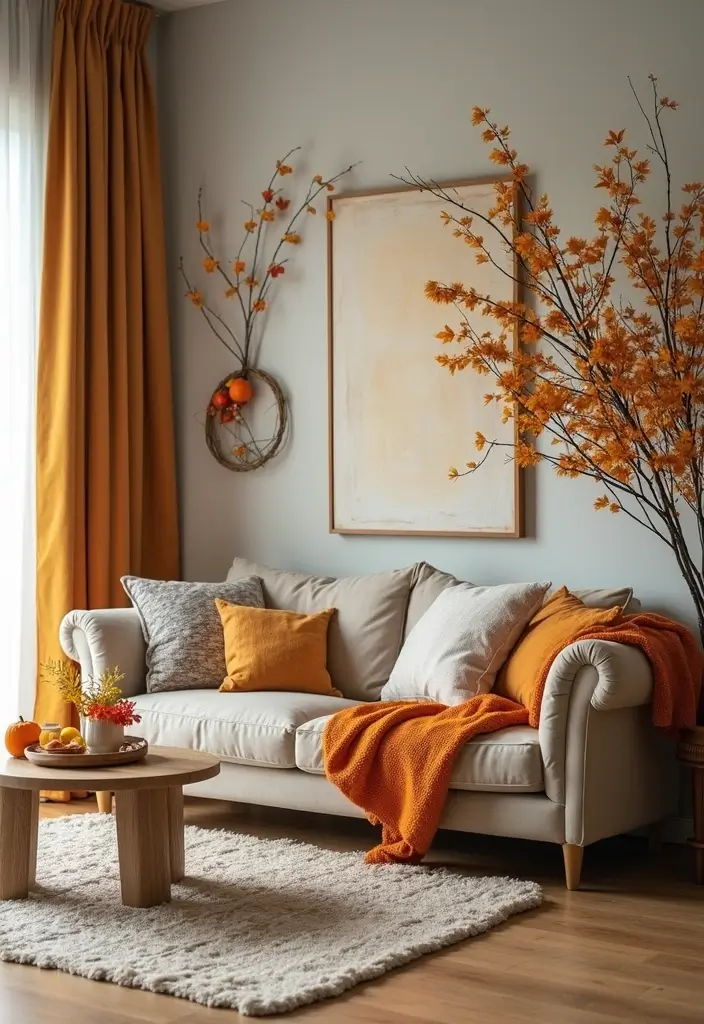 30 Eco-Friendly 3 Bedroom Apartment Concepts for Growing Families - 29. Seasonal Decor Rotation