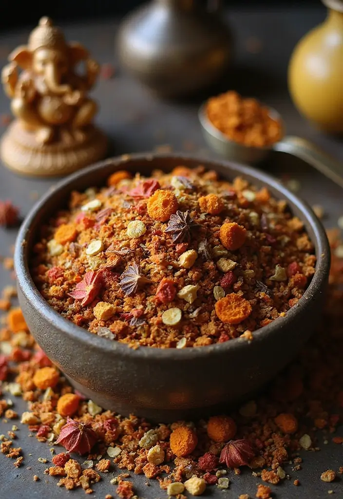 30 Eco-Friendly Ganesha Decoration Ideas for Every Festive Season - 14. Potpourri and Fragrance