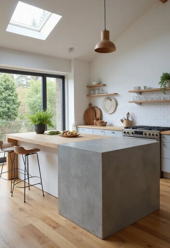 30 Kitchen Remodel Inspiration for Modern Homes - 13. Unique Countertops