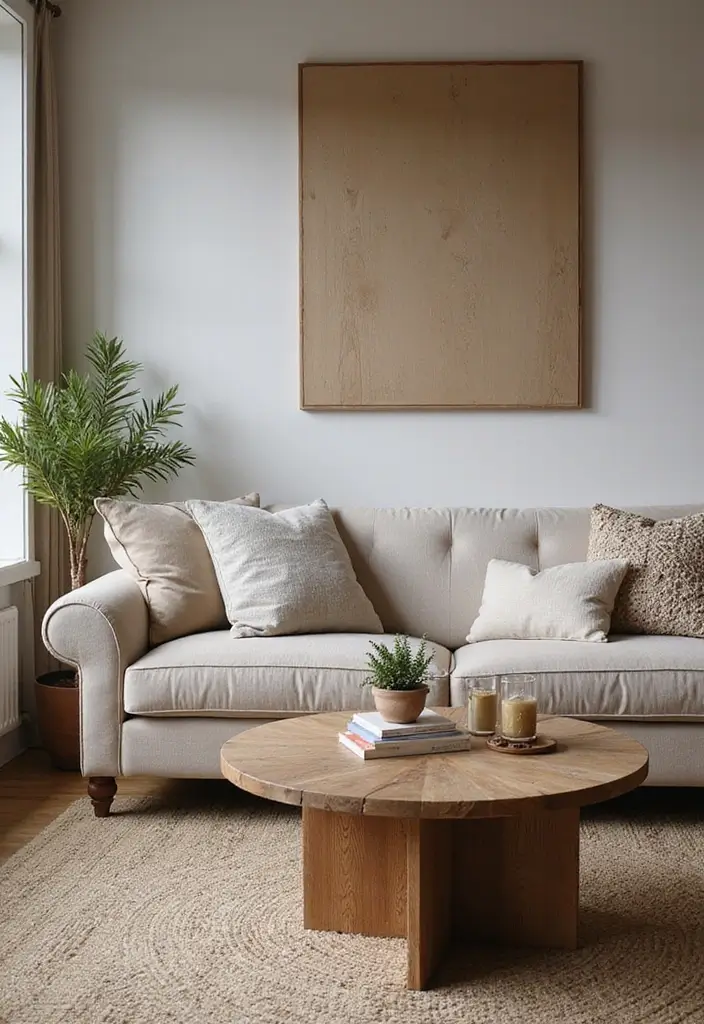 30 Living Room Furniture Layout Ideas to Optimize Space - 10. The Rustic Charm Layout