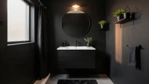 16 Small Black Bathroom Ideas for Dramatic Style