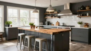 17 Industrial Kitchen Island Ideas with Urban Style