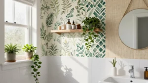 17 Small Bathroom Wallpaper Ideas for Bold Impact
