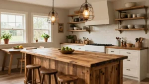 17 Wood Kitchen Island Ideas for Natural Warmth