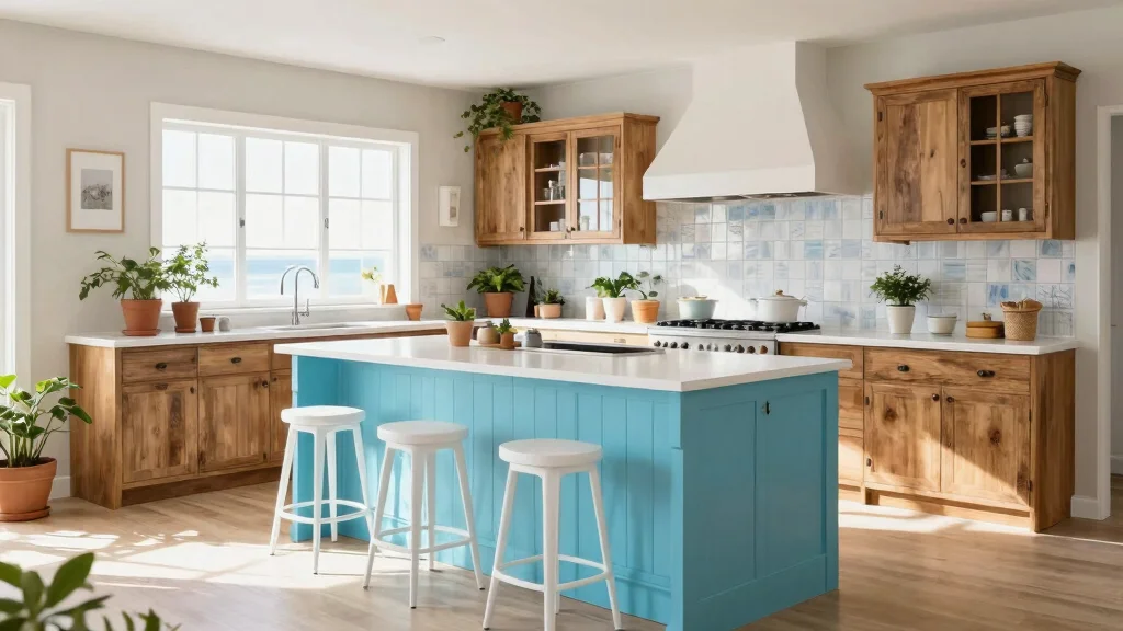 18 Blue Kitchen Island Ideas for a Pop of Color