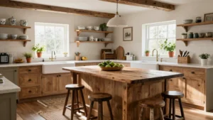 20 Farmhouse Kitchen Island Ideas for Rustic Charm