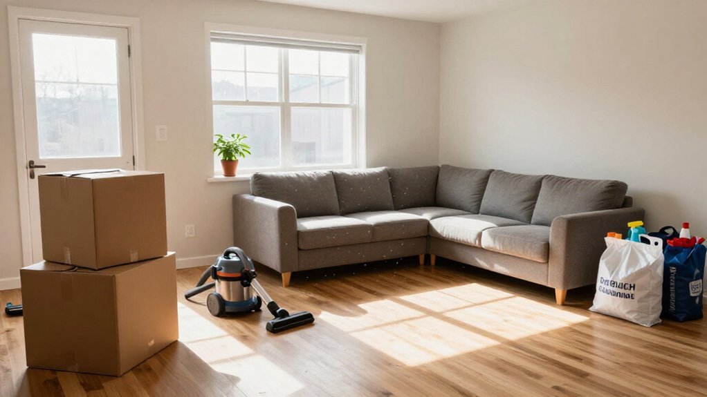 declutter clean assess space