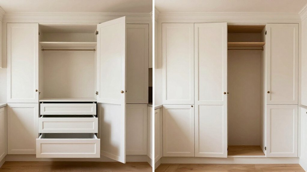frameless full cabinet accessibility