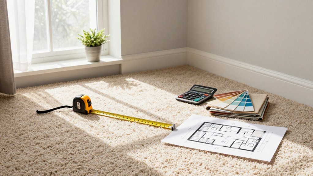 mid grade carpet installed estimates