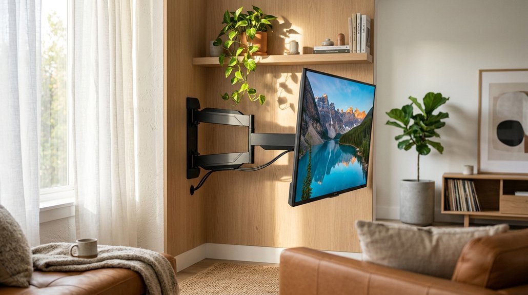 top corner tv wall mounts