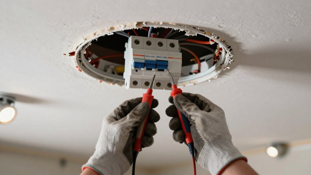 verify power is dead safely